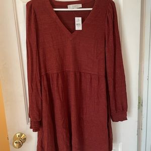 NWT Loft trapeze winter dress